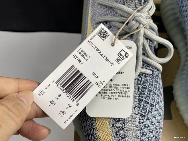 Blue GY7657 350 V2 Ash Boost Adidas Yeezy 0808